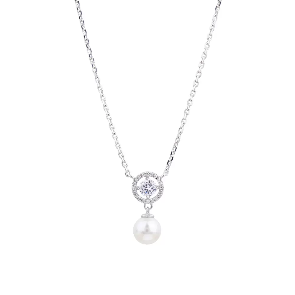 Колье 1055826-01150-35 серебро