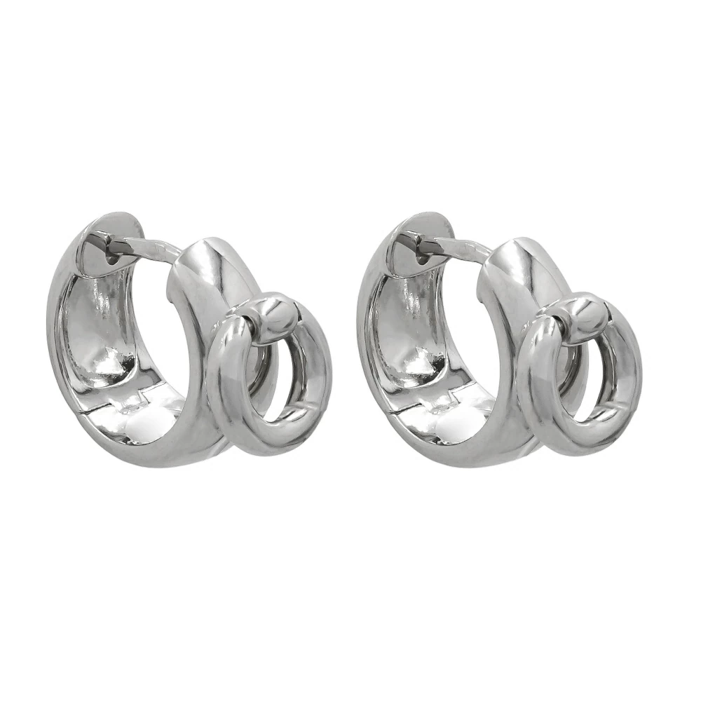 Серьги 82240802 серебро