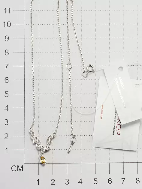 Колье 06-3474.00ЦТ-00 серебро_1