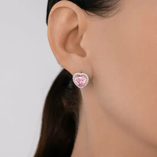 Серьги 94027063 серебро Сердце_1