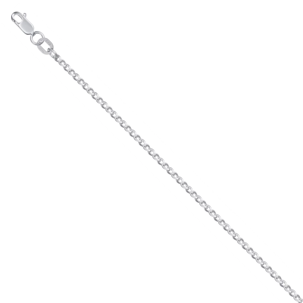 Цепь НЦ22-069Ю-3 d0.60 серебро Полновесная