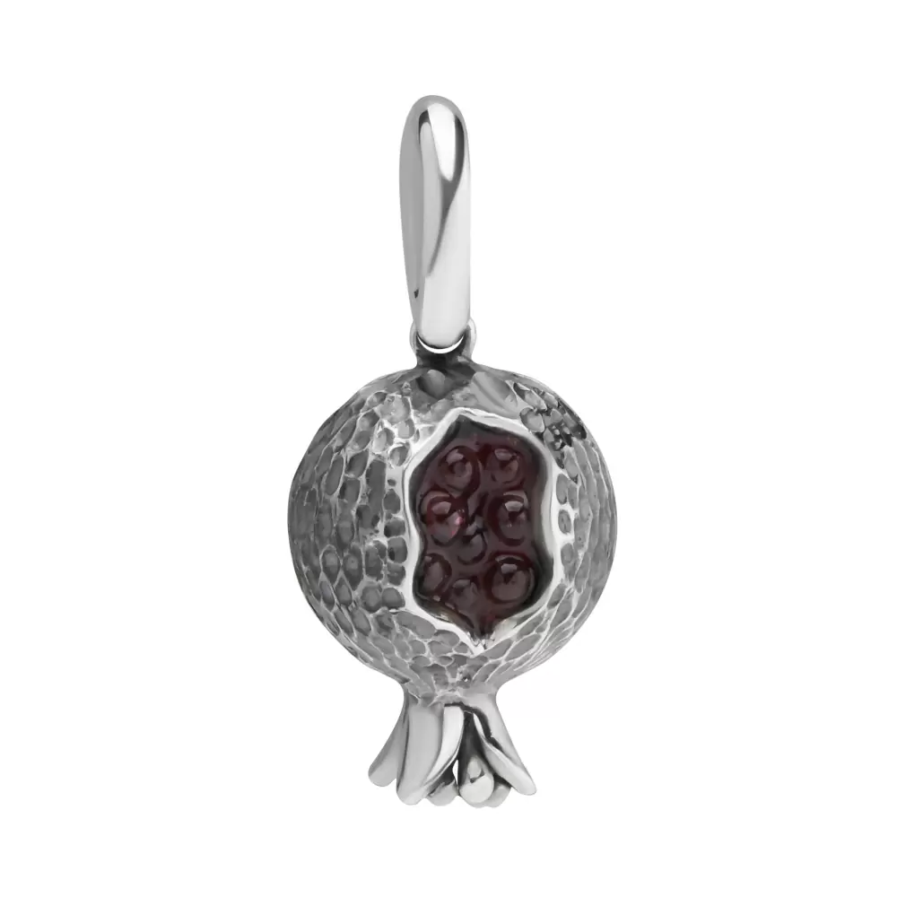 Подвеска PN03103301GRN-CRD-S серебро гранат