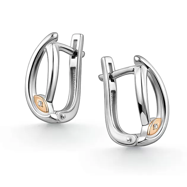 Серьги 02-5047.000Б-00 серебро