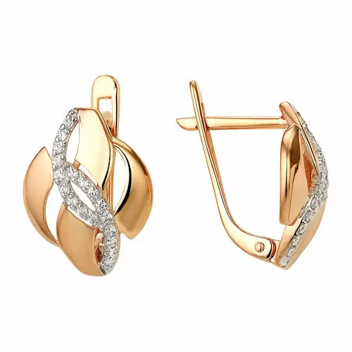 Серьги 40071300 золото