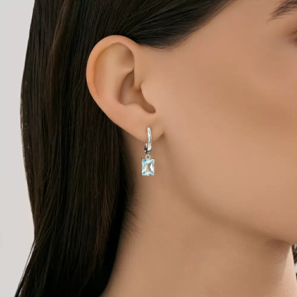 Серьги подвесные 92023187 серебро_1