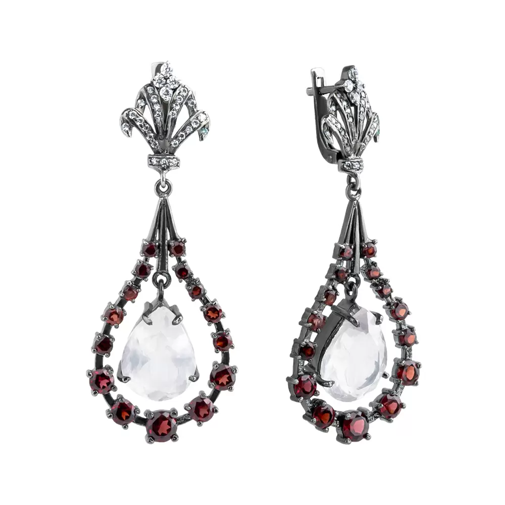 Серьги подвесные 1667.20С серебро