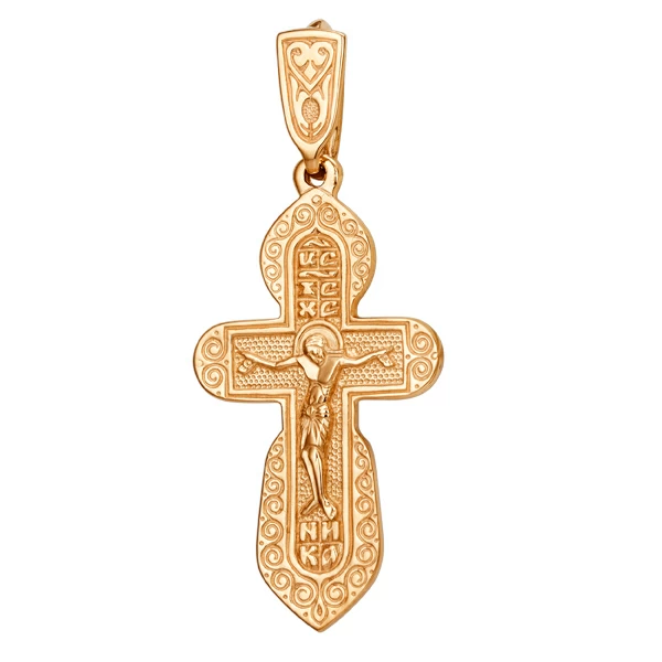 Крест христианский 701107-1000 золото