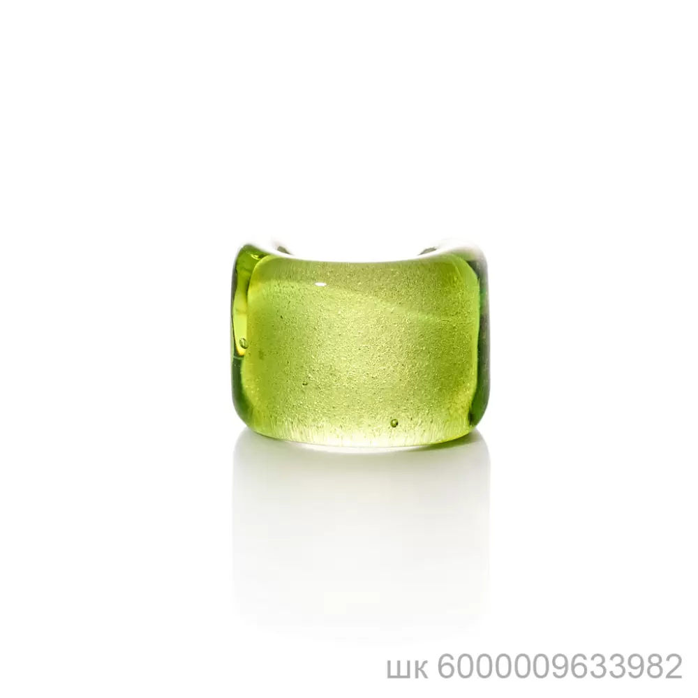 Серьги кафф 00-00000043 зел бижутерный сплав