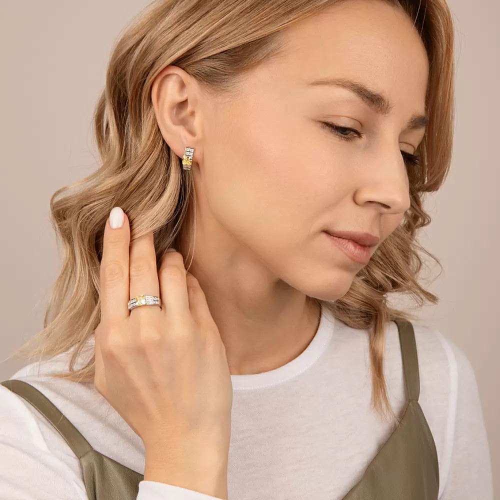 Серьги подвесные 12-775-11600 серебро_2