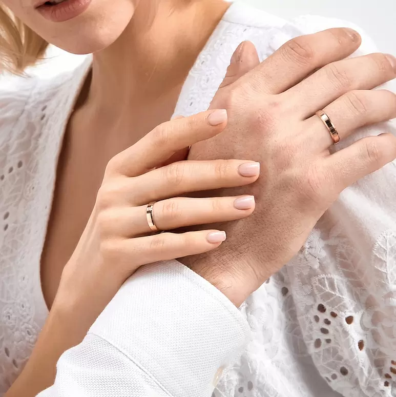 Кольцо обручальное 10-739-К золото шайба