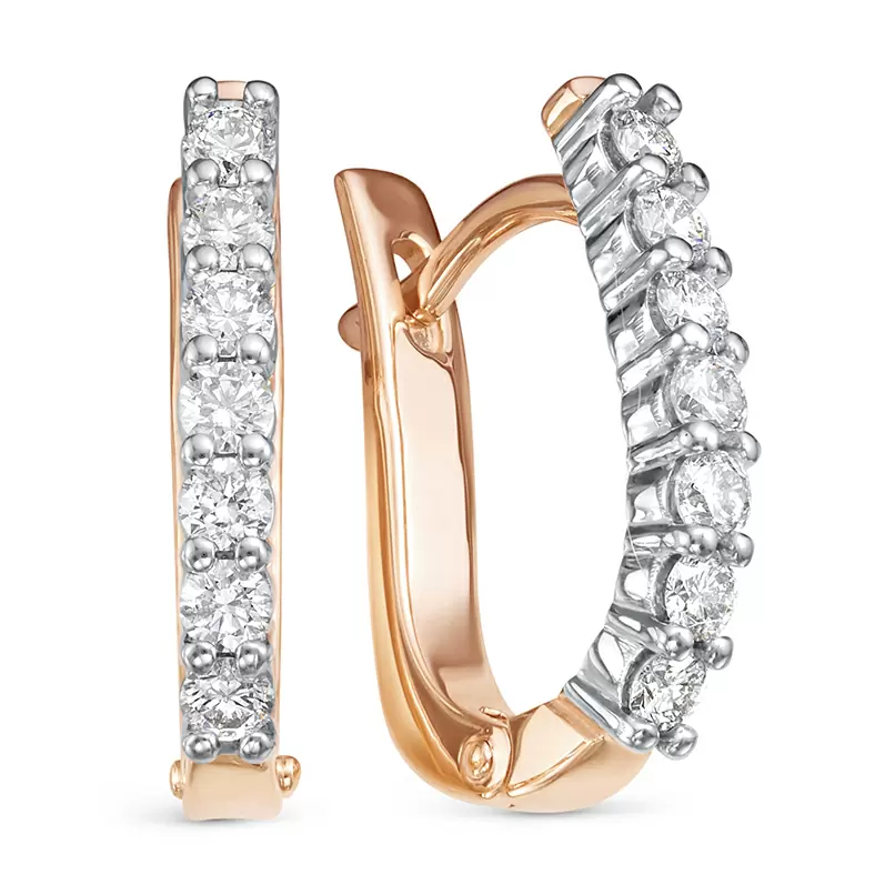 Серьги 3492-210 золото