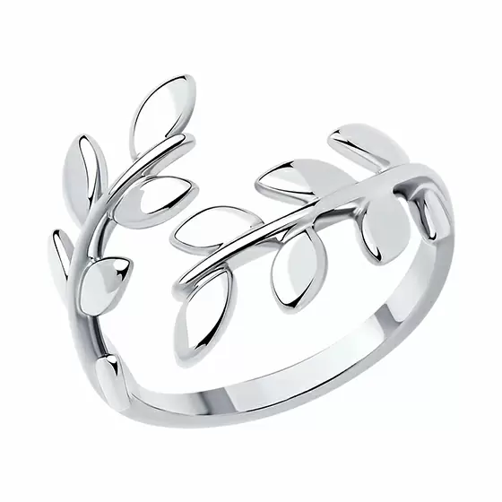 серебряное кольцо