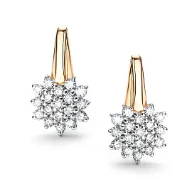 Серьги 26299-100 золото_1
