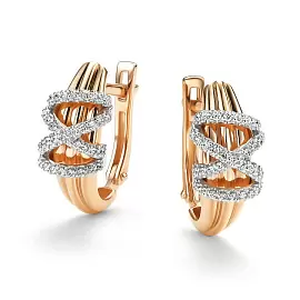 Серьги 26730-100 золото_0