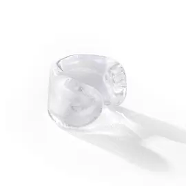 Серьги кафф 00-00000043 бел без пробы_0