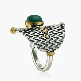 Кольцо RG021564MLC-CRD-M серебро_1