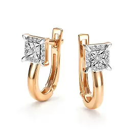 Серьги 26846-100 золото_0