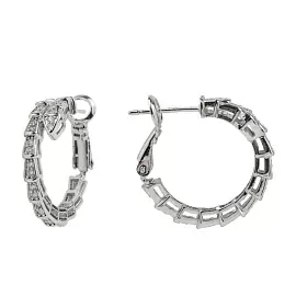 Серьги 202500041 ювелирный сплав Булгари Змея_3