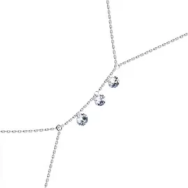 Колье Ch446-162-2-1Ч серебро_1