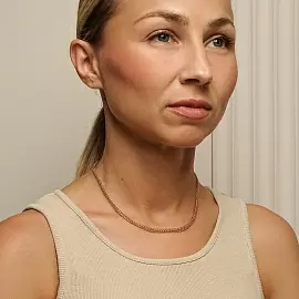Цепь Итальянка.Ц040П золото_1