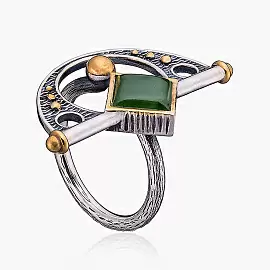 Кольцо RG091544NPH-CSQ-M серебро_1