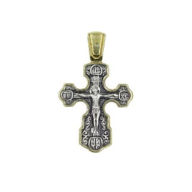 Крест христианский 2-478-4 серебро Полновесный