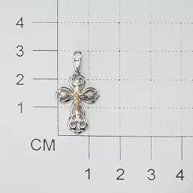 Крест христианский 03-3402.000Б-00 серебро_2