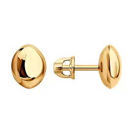 Серьги пусеты 0200788 золото_0