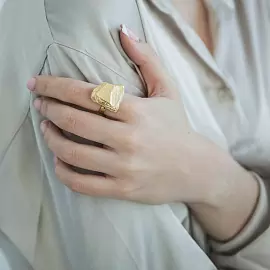 Кольцо SAN2102.YL серебро_2