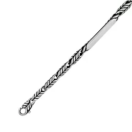 Браслет классический Ц1055-20S.o серебро_3