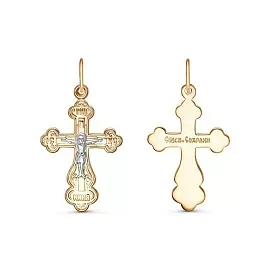 Крест христианский 20-0224 золото Полновесный_0