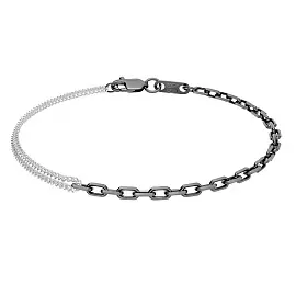 Браслет НБ22-1912Ю-36 d0.80 серебро Цепи_0