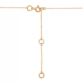 Колье Т10211623 золото Сердце_1