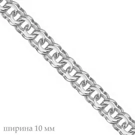 Браслет классический НБ22-056Ю-3 d1.80 серебро Полновесный_1