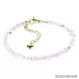 Браслет из бусин Б-Юкр-80-17 ювелирный сплав_0