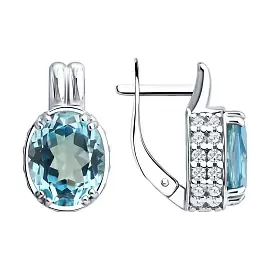 Серьги 92023262 серебро_0