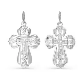 Крест христианский с080287 серебро