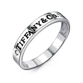 Кольцо с1105516 серебро Тиффани_0