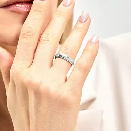 Кольцо обручальное 10-700с серебро_1