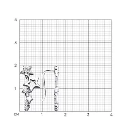 Серьги каффы 94025280 серебро Звезда_1