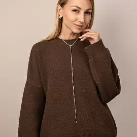 Колье галстук 701694310 ювелирный сплав_2