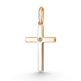 Крест декоративный Кр130-1793 золото