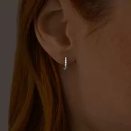 Серьги дорожка 94025998 серебро Колечки_1