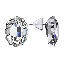 Серьги пусеты SW000095R-001E1 ювелирный сплав_0