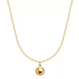 Колье KV-4-002G-YOUSPHERE серебро Шар_0