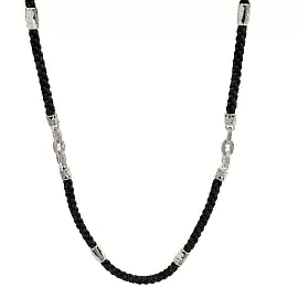 Шнур текстильный 749940-60 серебро Георгий Победоносец и Ангел Хранитель_0