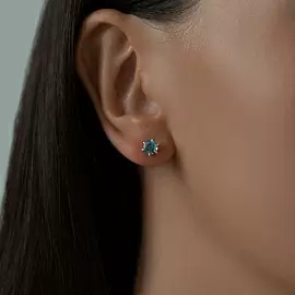 Серьги пусеты 92020457 серебро_1