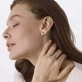 Серьги пусеты 02-5185.000И-00 серебро_2