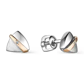 Серьги пусеты 02-2302.000Б-00 серебро_0