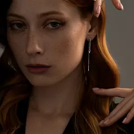 Серьги продевки 94025760 серебро_1